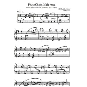 Colomer  B.-M. Petite Chose  (Mała rzecz)
