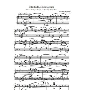 Colomer B.-M. Interlude (Interludium)