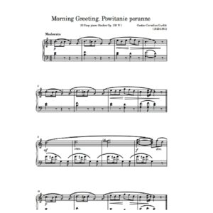 Gurlitt G. Morning Greeting (Powitanie poranne). op. 130 N 1