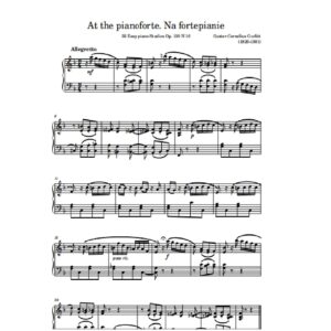 Gurlitt G. At the pianoforte (Na fortepianie). op. 130 N 16