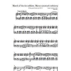 Gurlitt G. March of the tin soldiers (Marsz cynowych żołnierzy). op. 130 n 6
