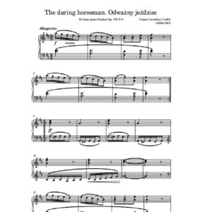 Gurlitt G. The daring horseman (Odważny jeździec). op. 130 N 9