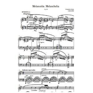 Goria A. Melancolie (Melancholia). op. 30