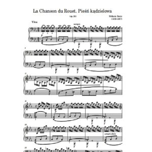 Bonis M. La Chanson du Rouet (Pieśń kądzielowa). op. 24