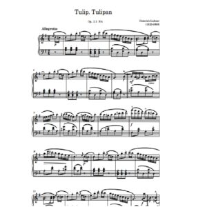 Lichner H. Tulip (Tulipan). op. 111 N 4