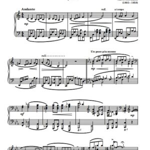 Merikanto A. Rêverie (Zaduma) op.13 N 3