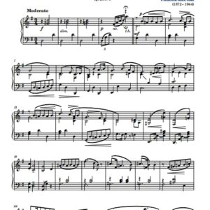 Voss F. M. Valse lente op.26 N 3