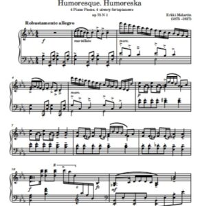 Melartin E. Humoresque (Humoreska)