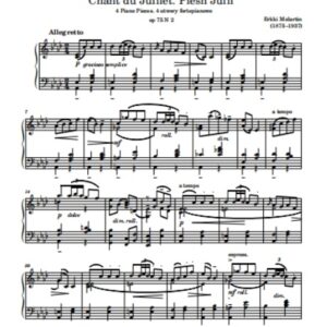 Melartin E. Chant du Juillet (Pieśń Julii)